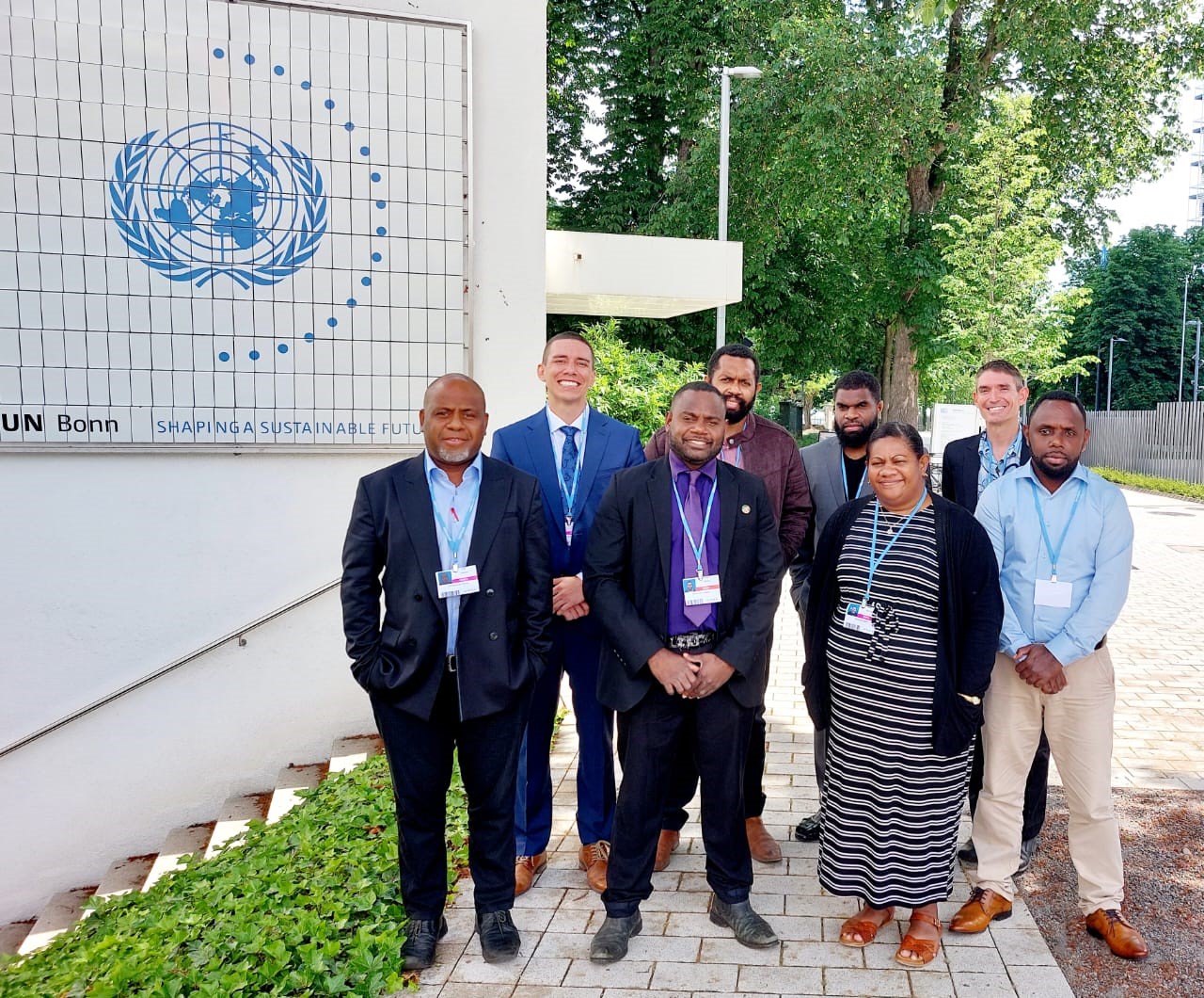 Vanuatu delegation to Bonn, Germany